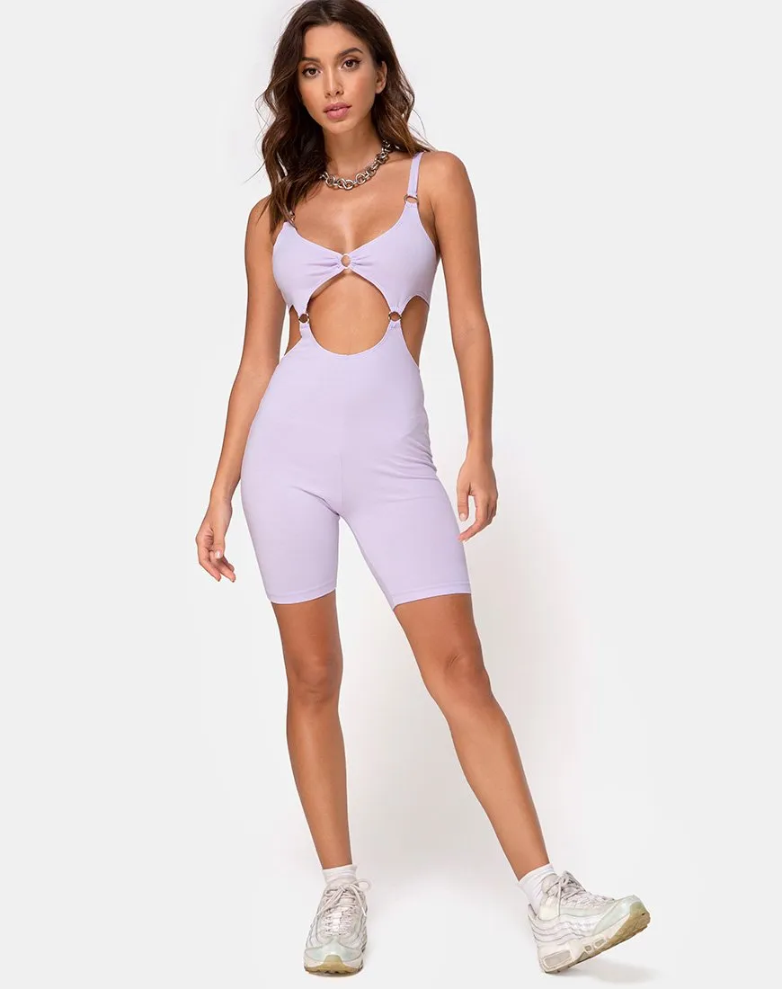 Jaso Unitard in Lilac