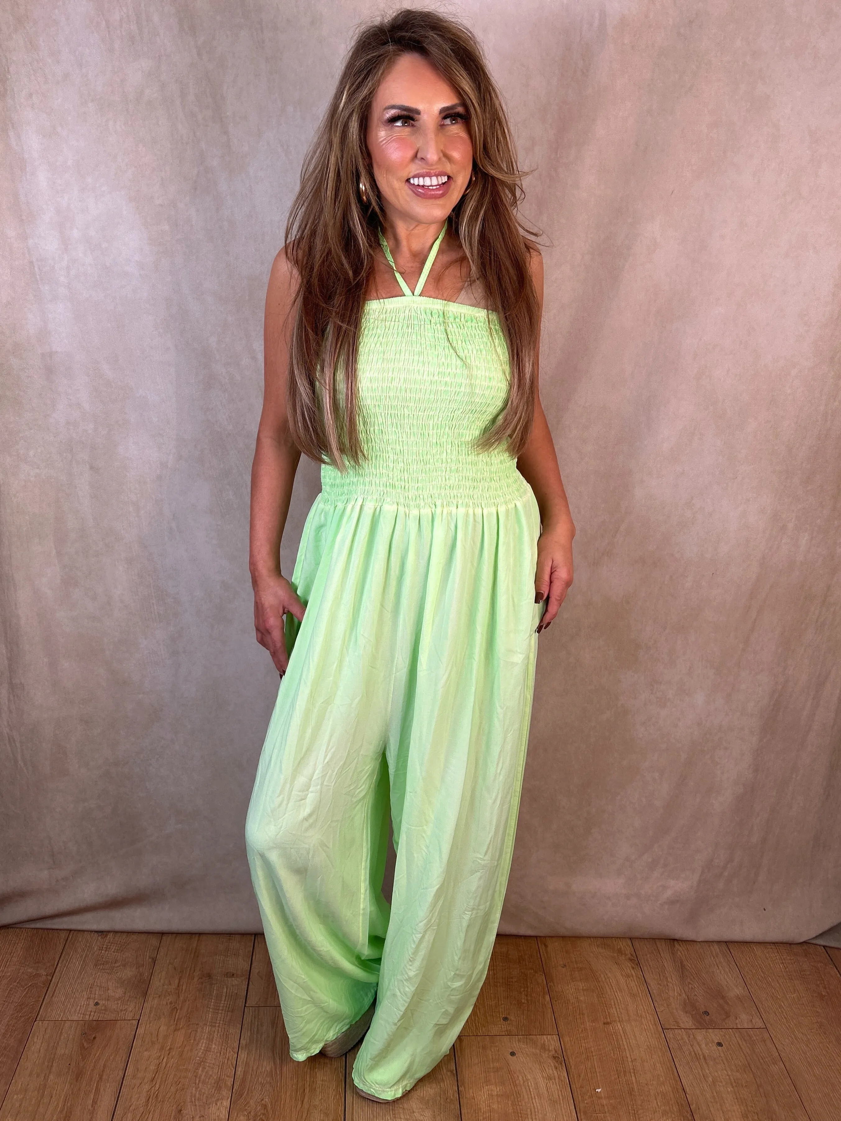 Jenny Fluorescent Jumpsuit