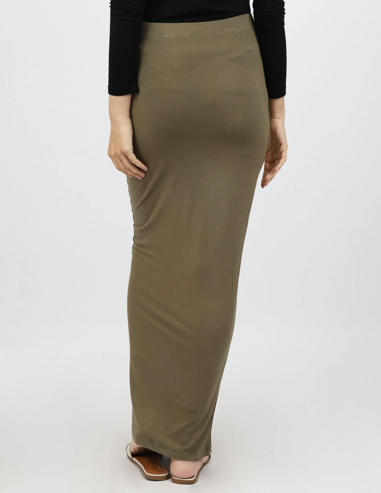 Jersey Pencil Skirt