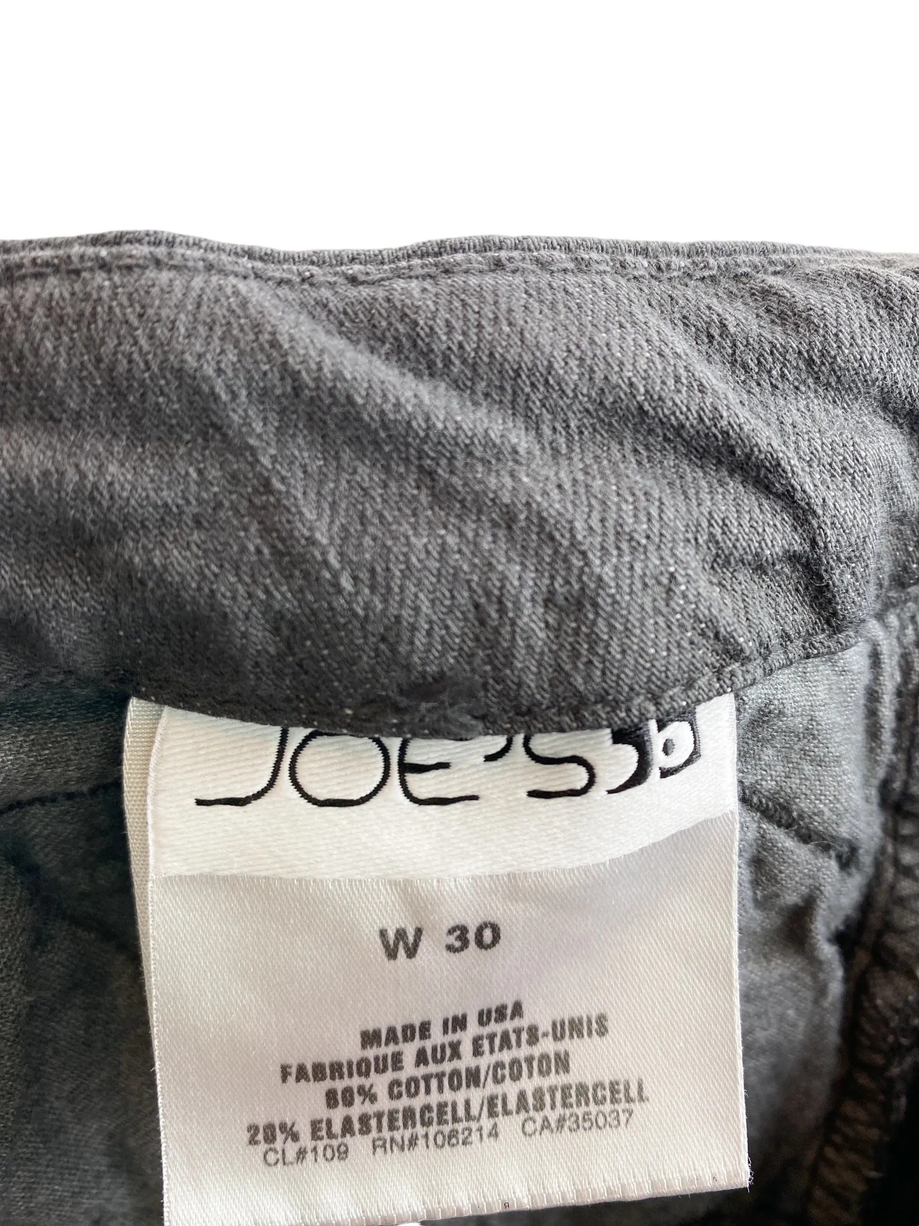 Joe's Jeans Women's Slim Jeans Charcoal Size 30 (10)