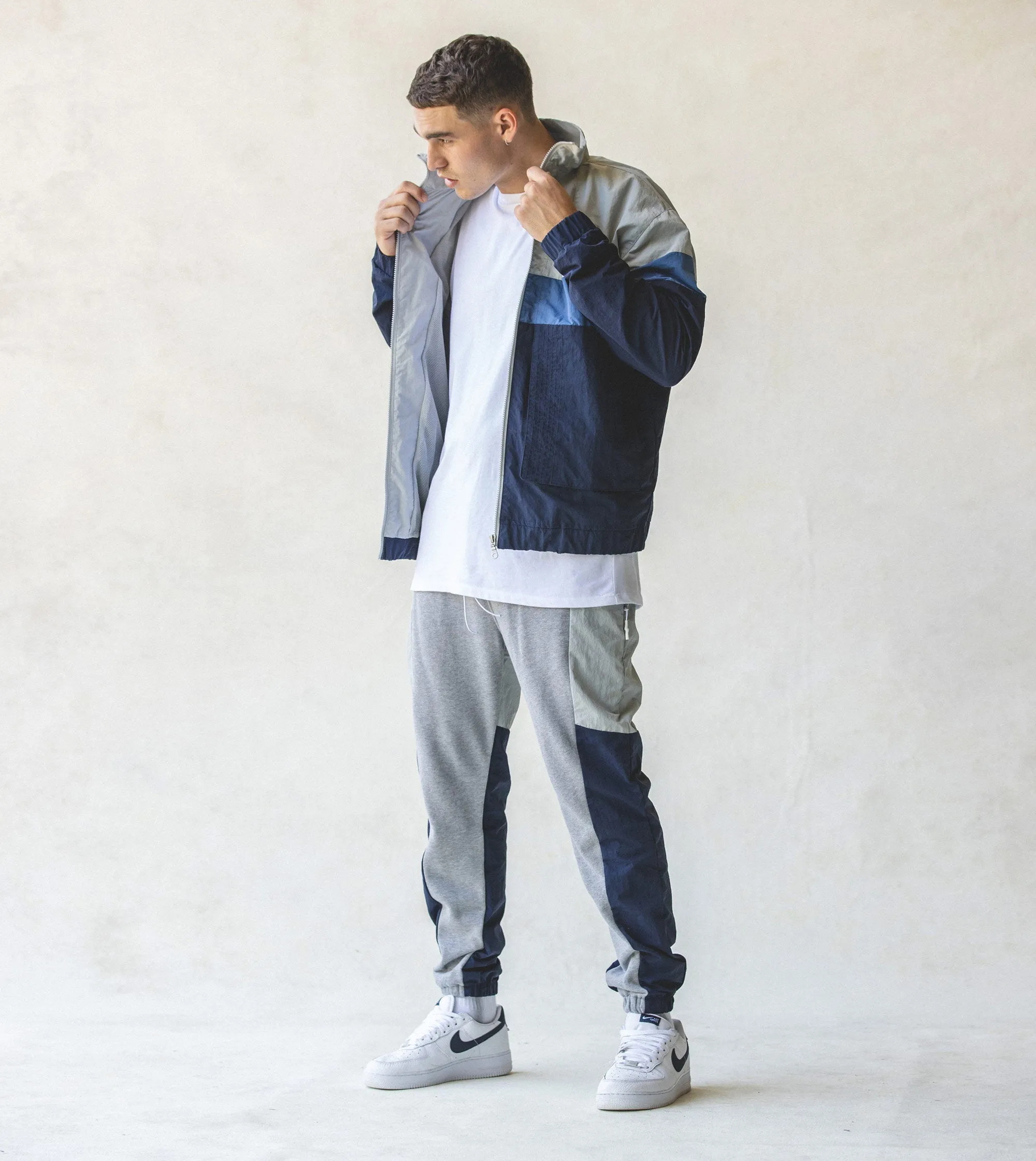 Jumpa Track Jogger Dk Grey Marle/Indigo