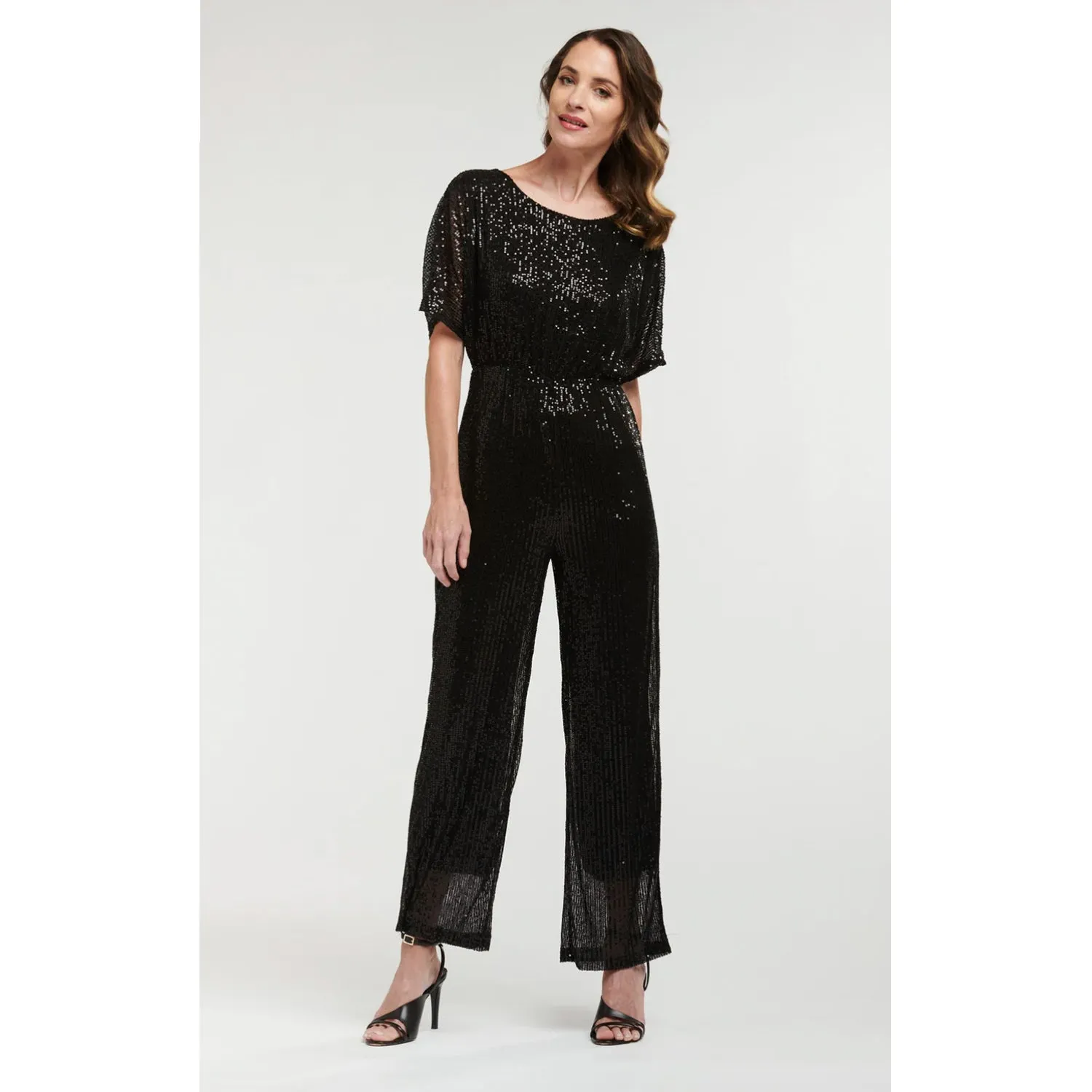 Jumpsuit Sequin - Black