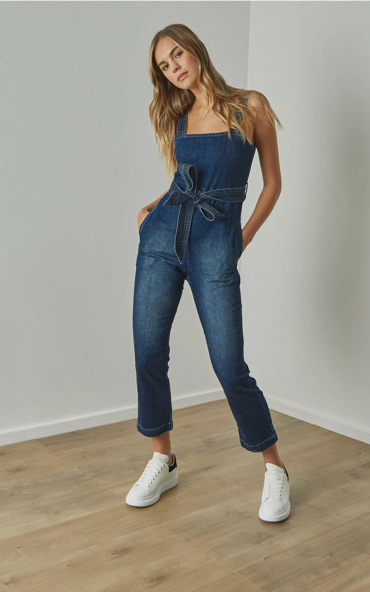 Kayla Denim Jumpsuit