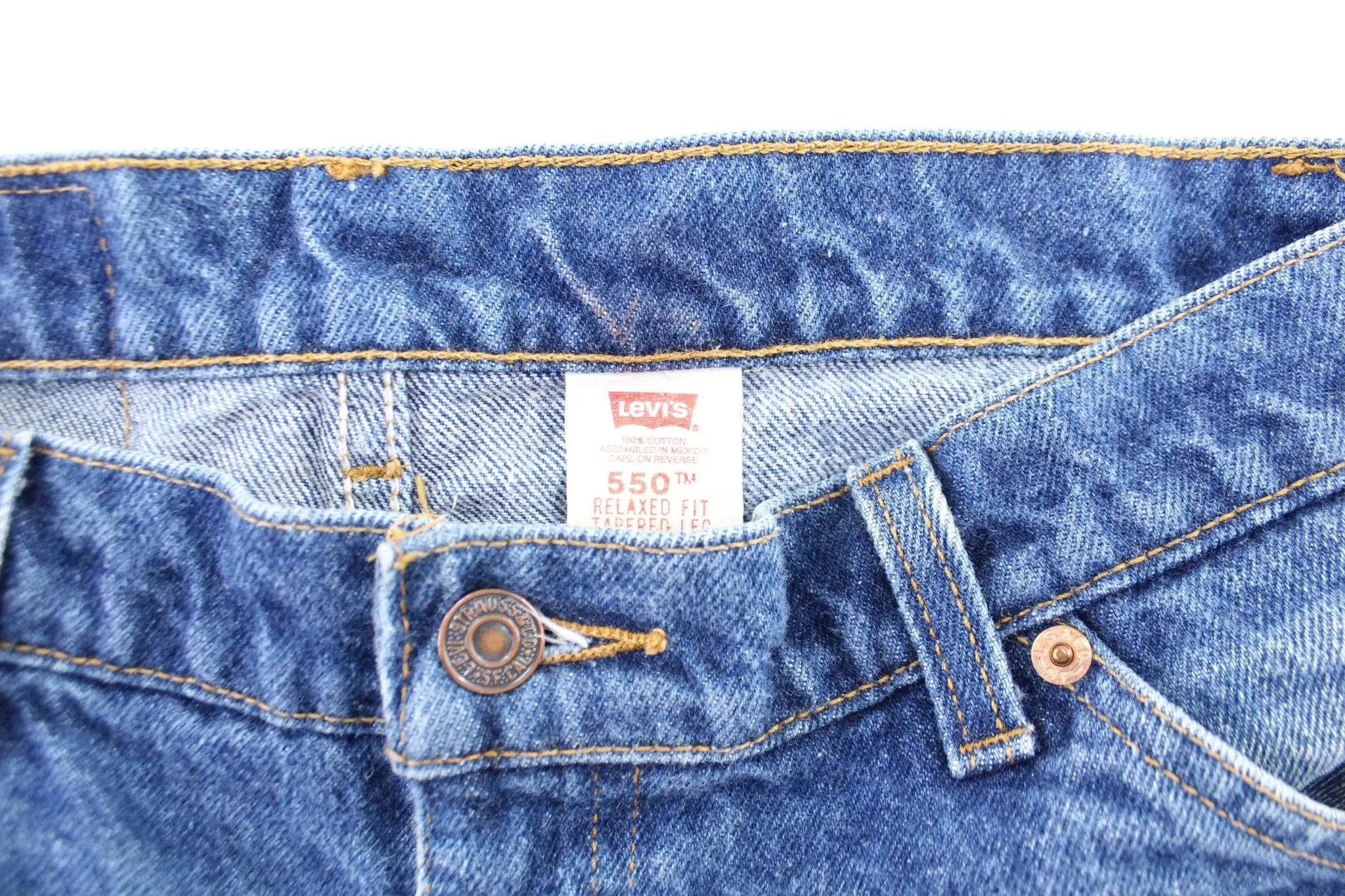 Levi's 550 Dark Wash Denim Jeans