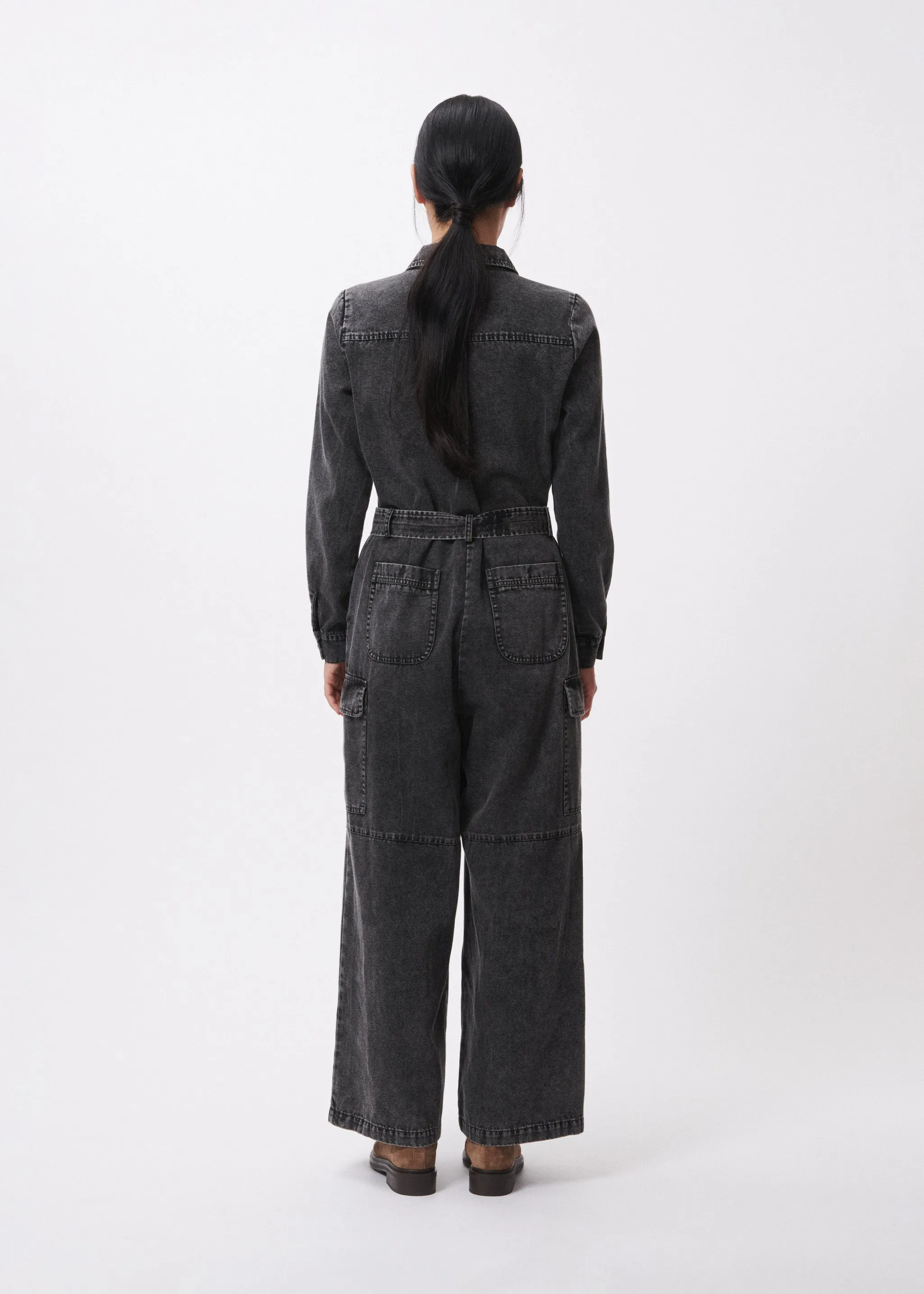 LIDIJA L/S JUMPSUIT (ANTHRACITE)