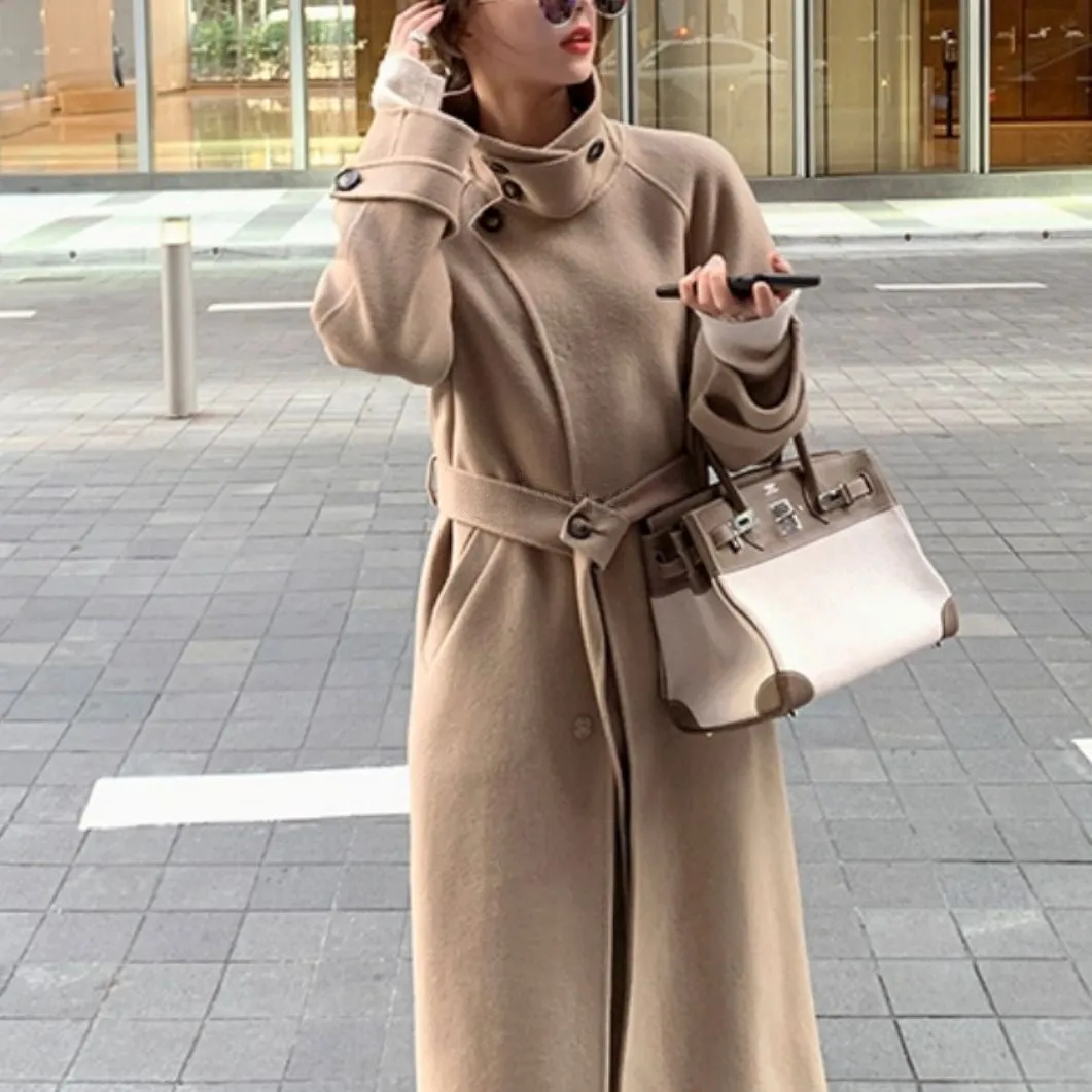 London Handmade Wool Coat - 100% Wool