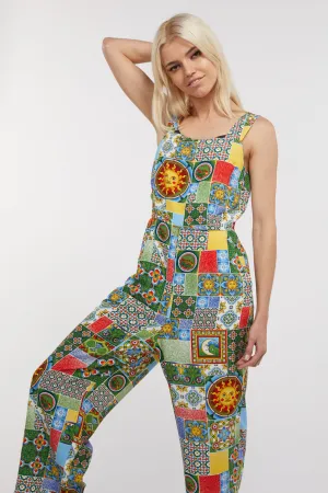 Majolica Viscose Jumpsuit