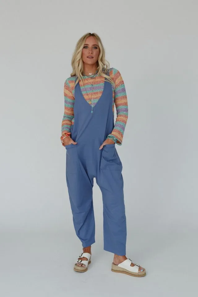 Marina Bay Jumpsuit - Blue