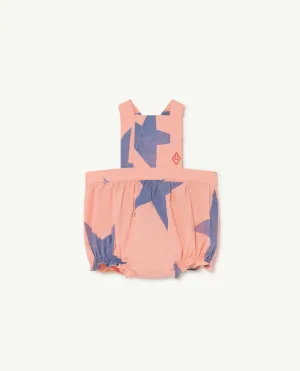 Meerkat Baby Jumpsuit Pink Stars