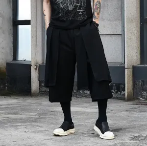 Men's Culottes Casual Pants