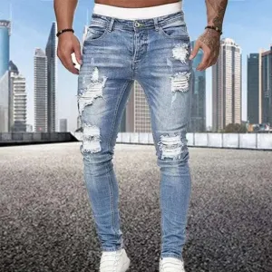 Men's Retro Skinny Jeans