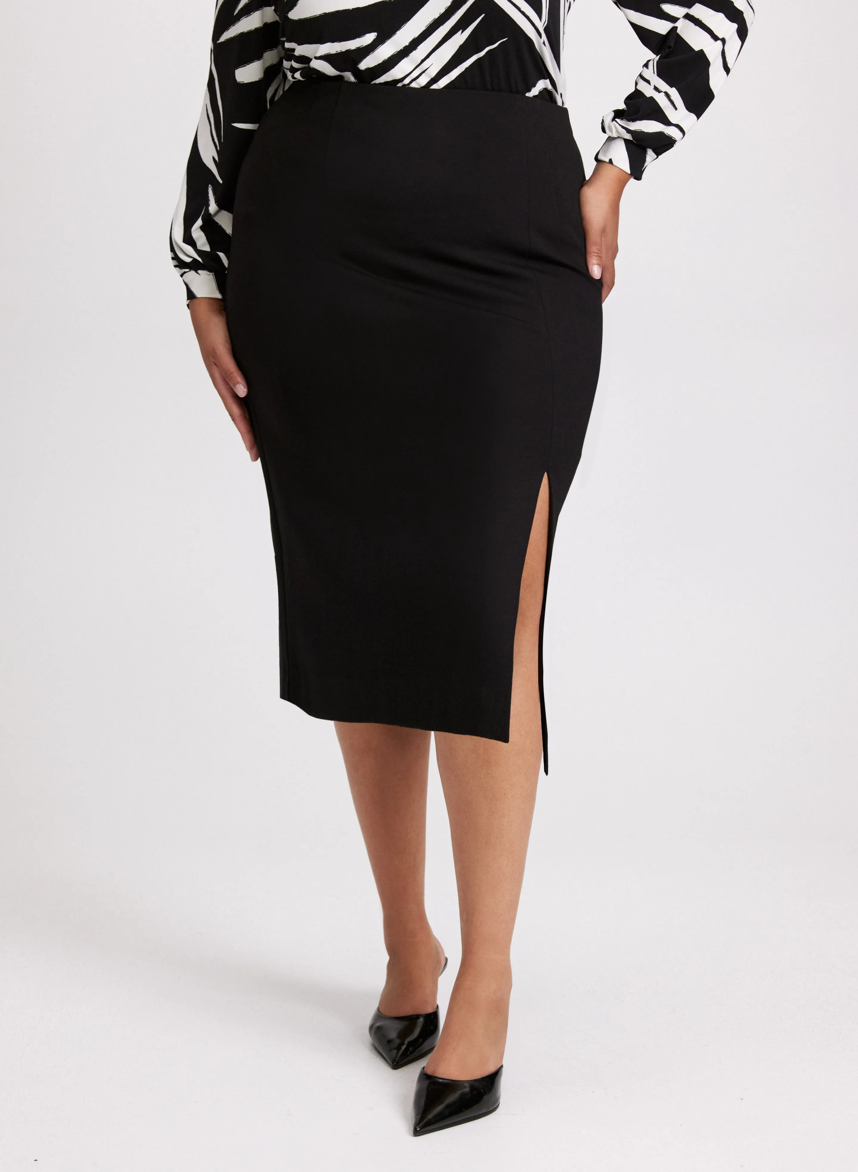 Midi Pencil Skirt