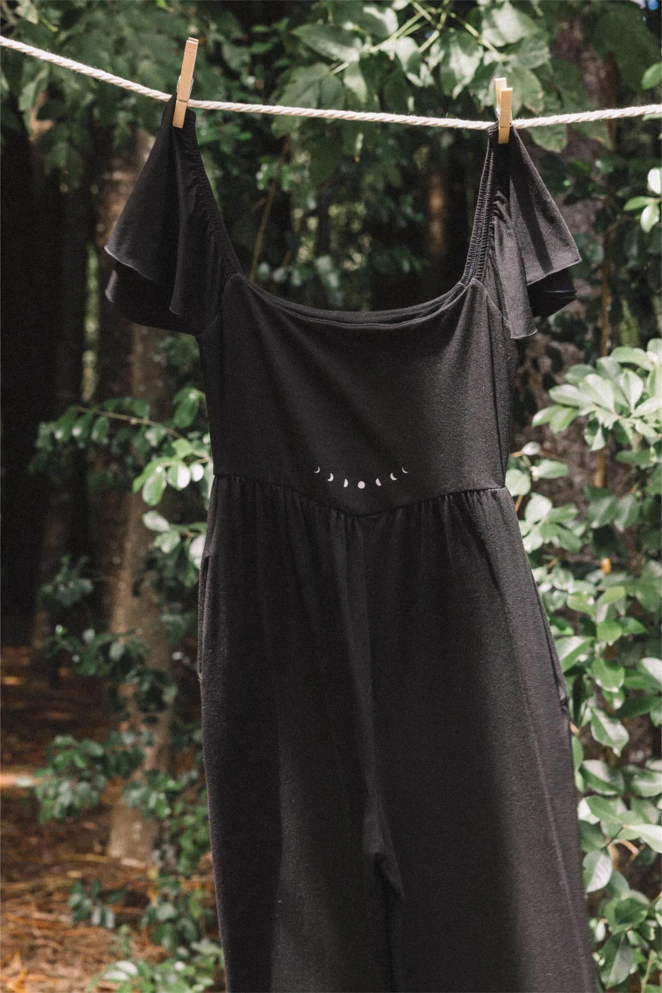 Midnight Moon Spell Flutter Jumpsuit