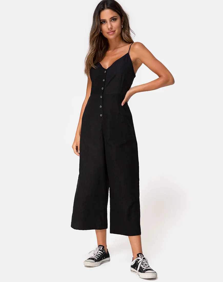 Nasa Jumpsuit in Black