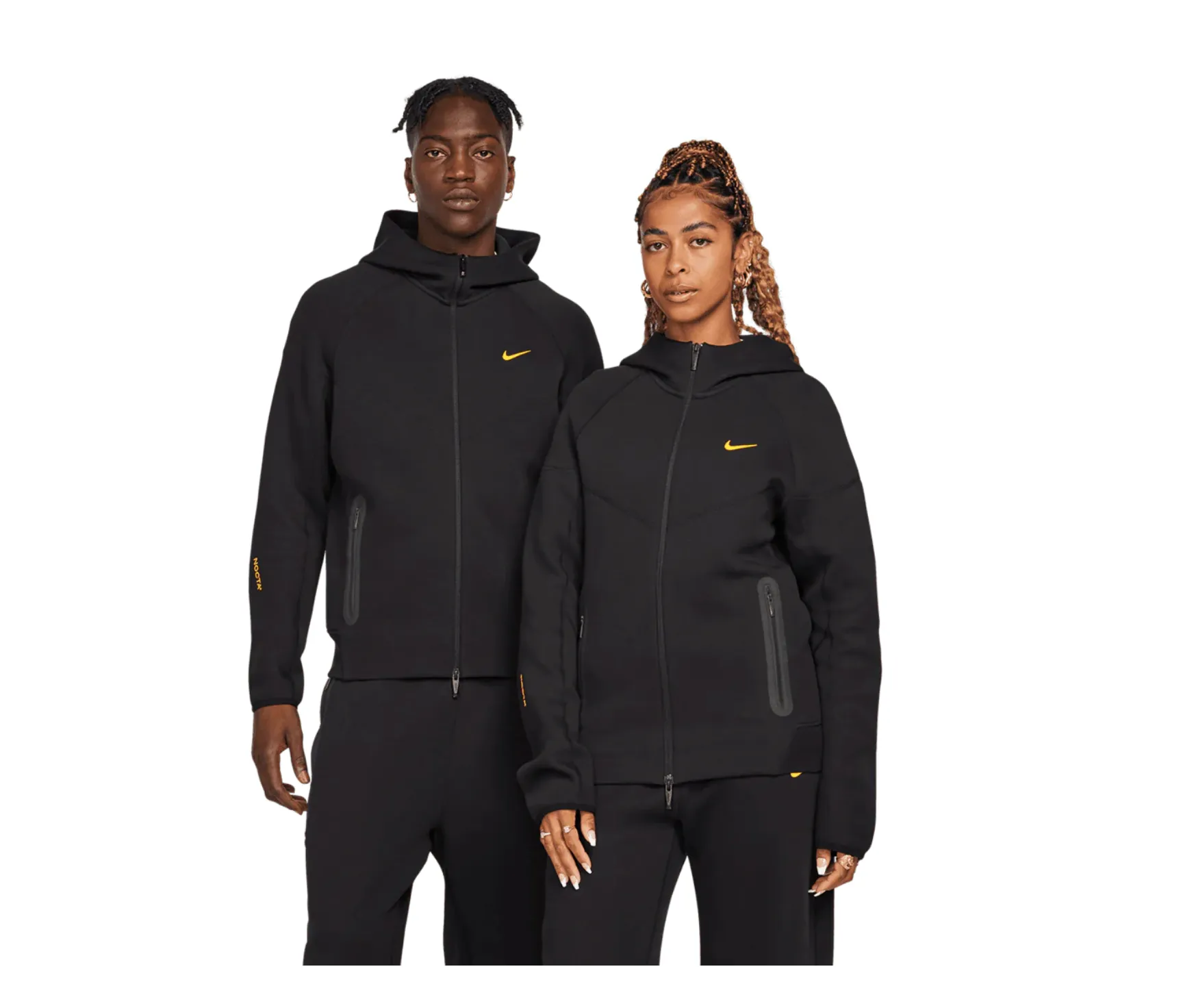 Nike x NOCTA Tech Fleece Hoodie & Joggers Set Black