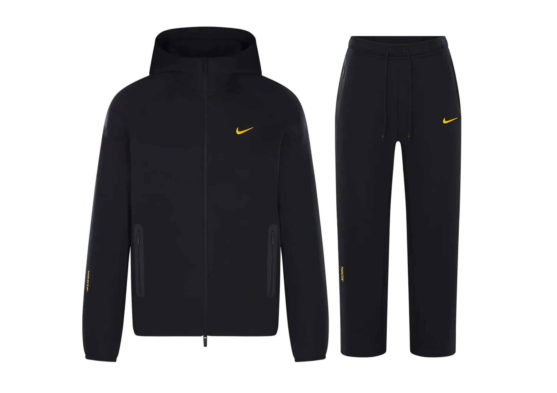 Nike x NOCTA Tech Fleece Hoodie & Joggers Set Black