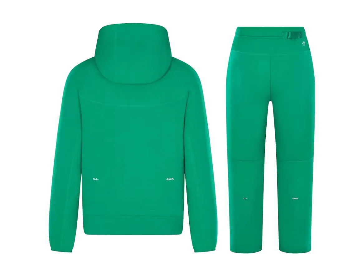 Nike x NOCTA Tech Fleece Hoodie & Joggers Set Stadium Green/Sail