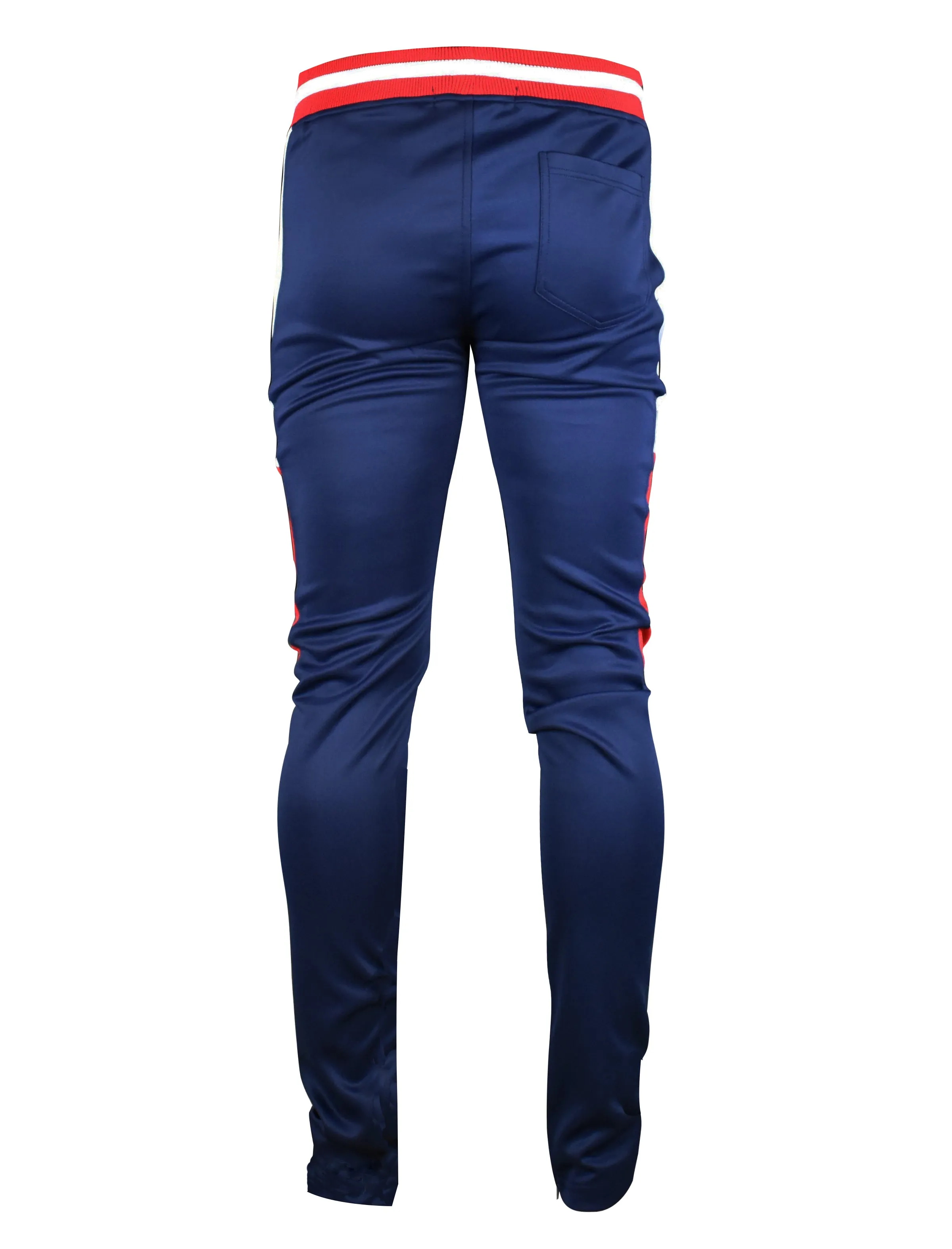 P11855-SIDE COLOR BLOCK TRACK PANTS