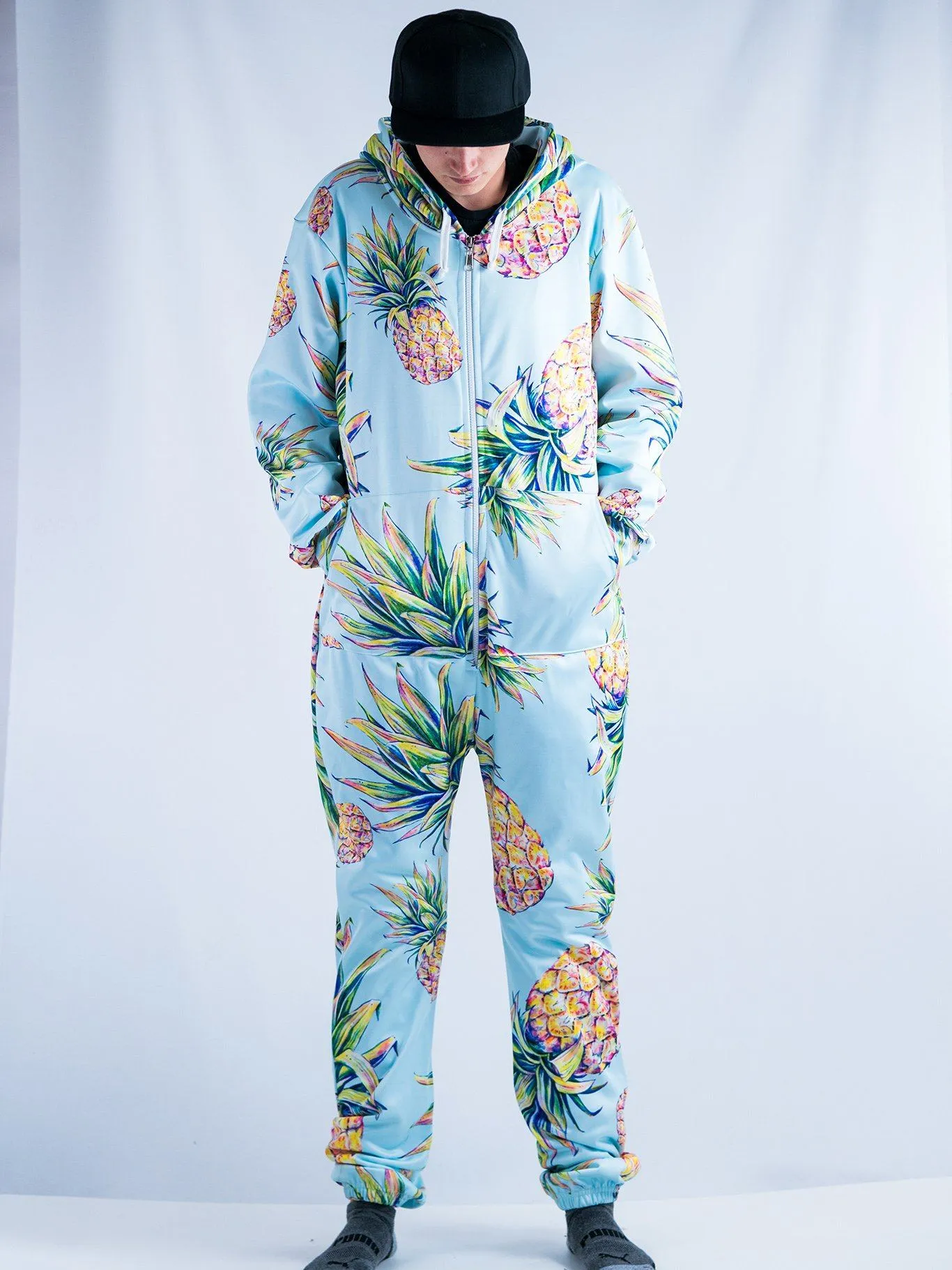 Pastel Pineapple Adult Onesie