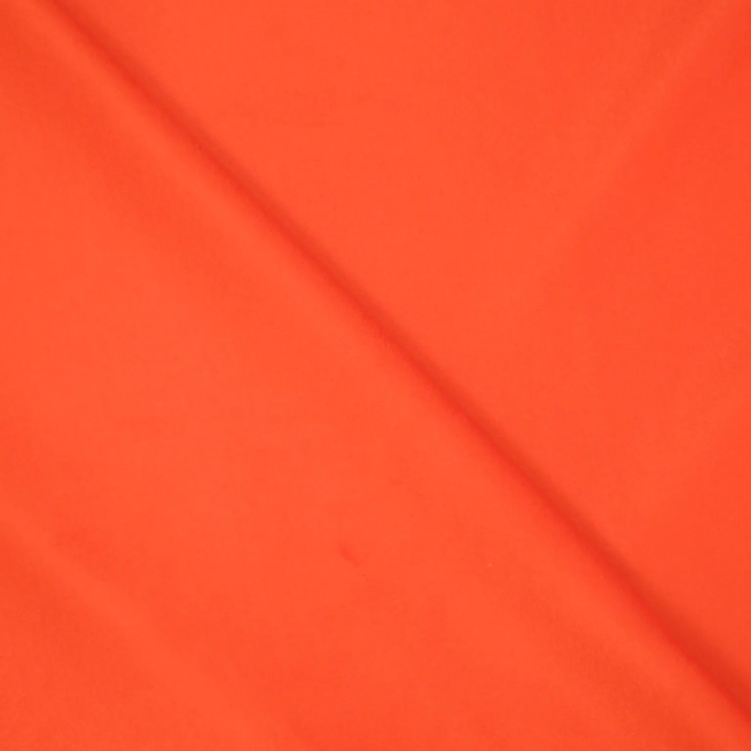 Portland Orange Solid Silk & Wool Blend Fabric