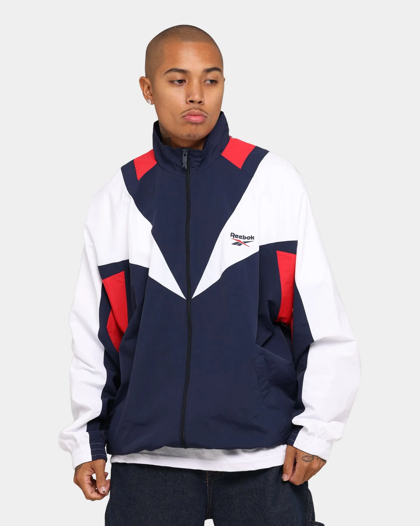 Reebok Classic F Twin Vector Windbreaker Vector Navy