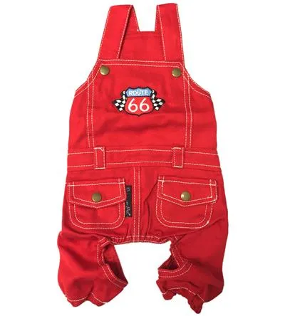 Route 66 Jumpsuit - Adorable and Stylish Dog Apparel