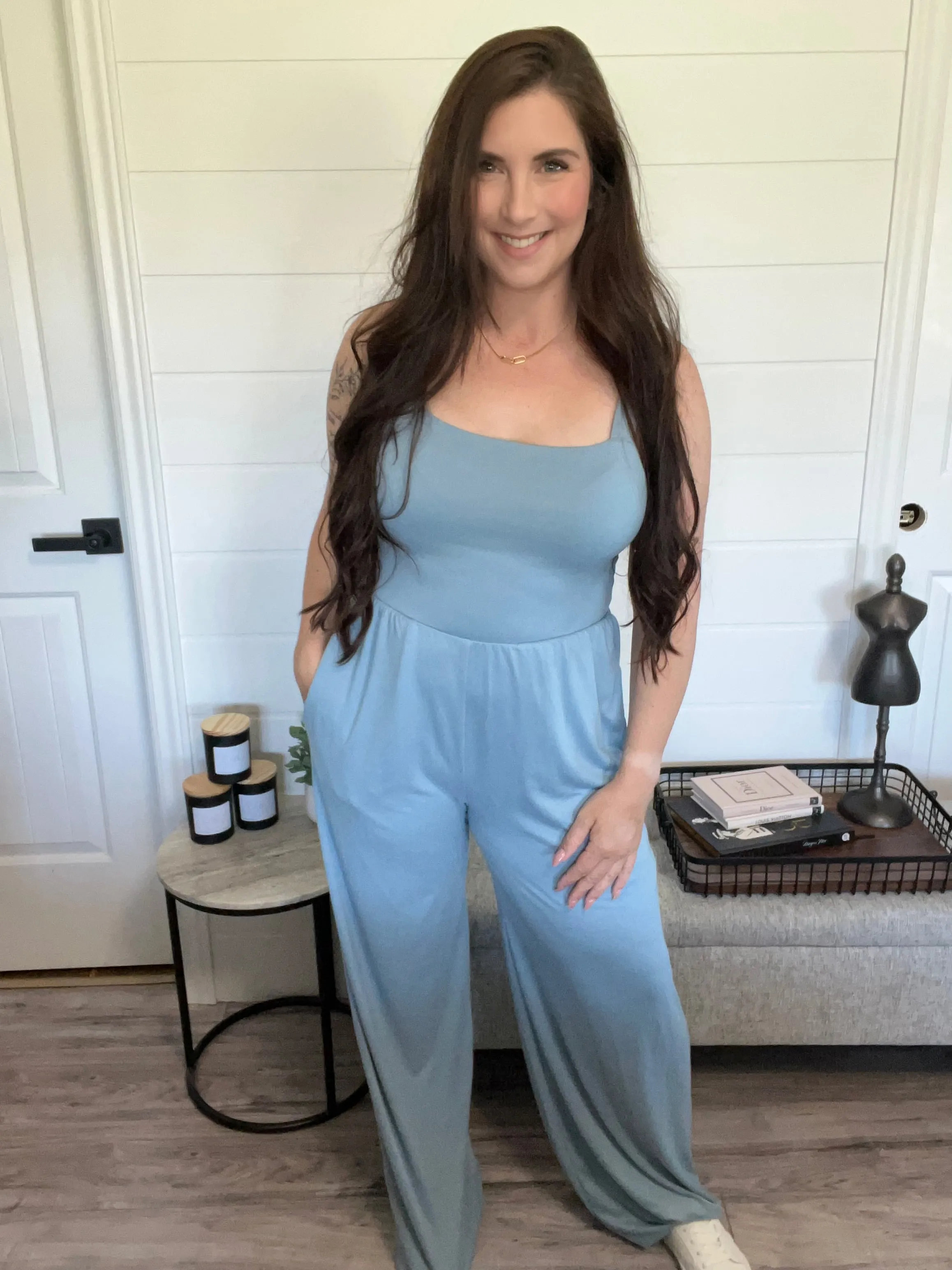 Serene Sky Jumpsuit