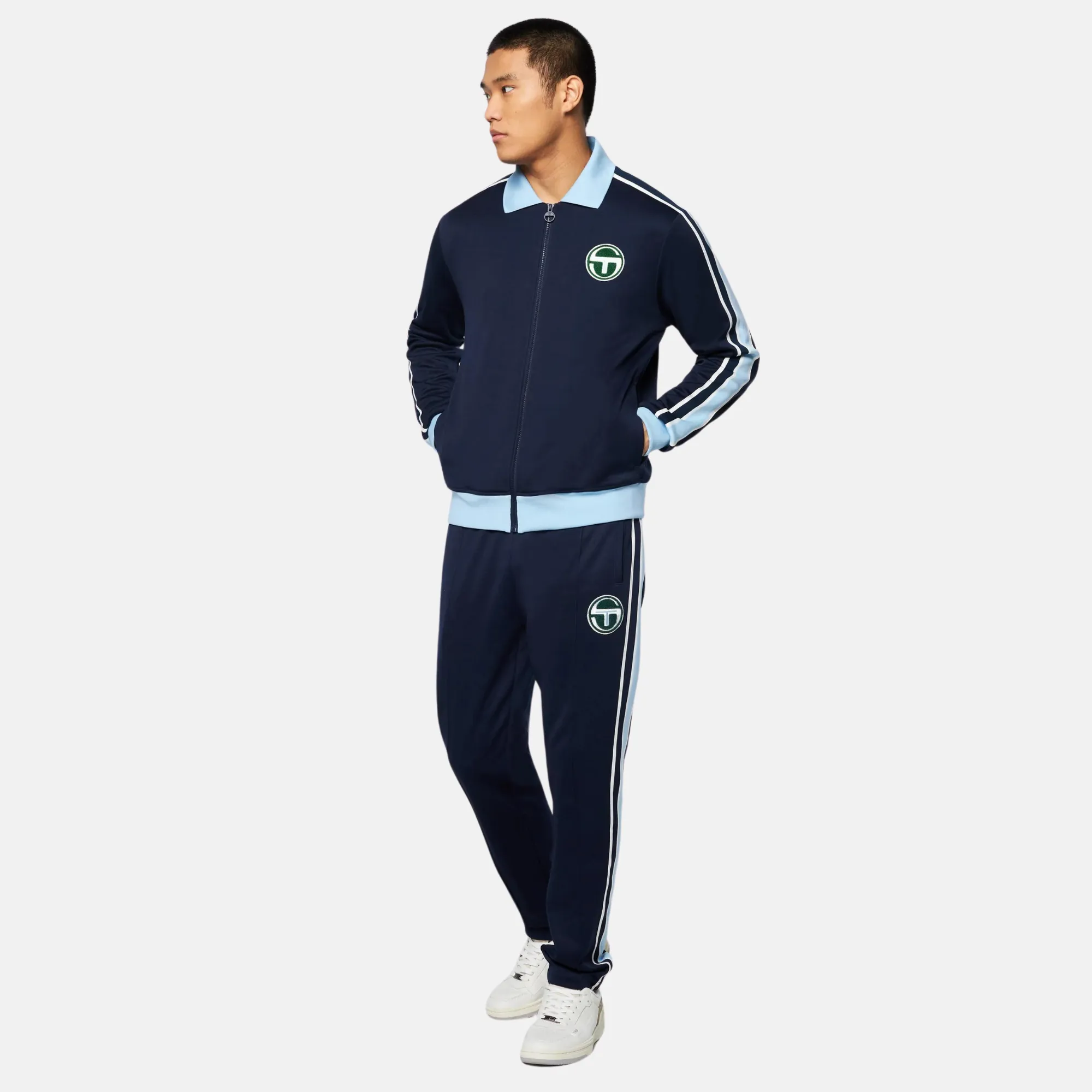 Sergio Tacchini Maritime Blue Monte Track Jacket