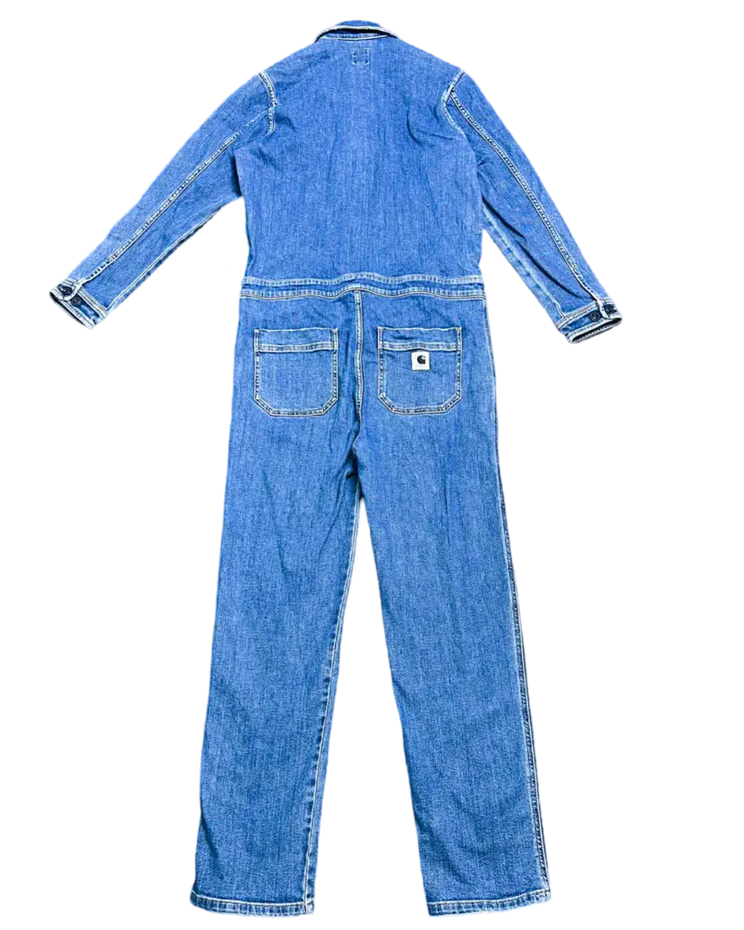 Size S | Carhartt Mid Wash Denim Camden Coverall