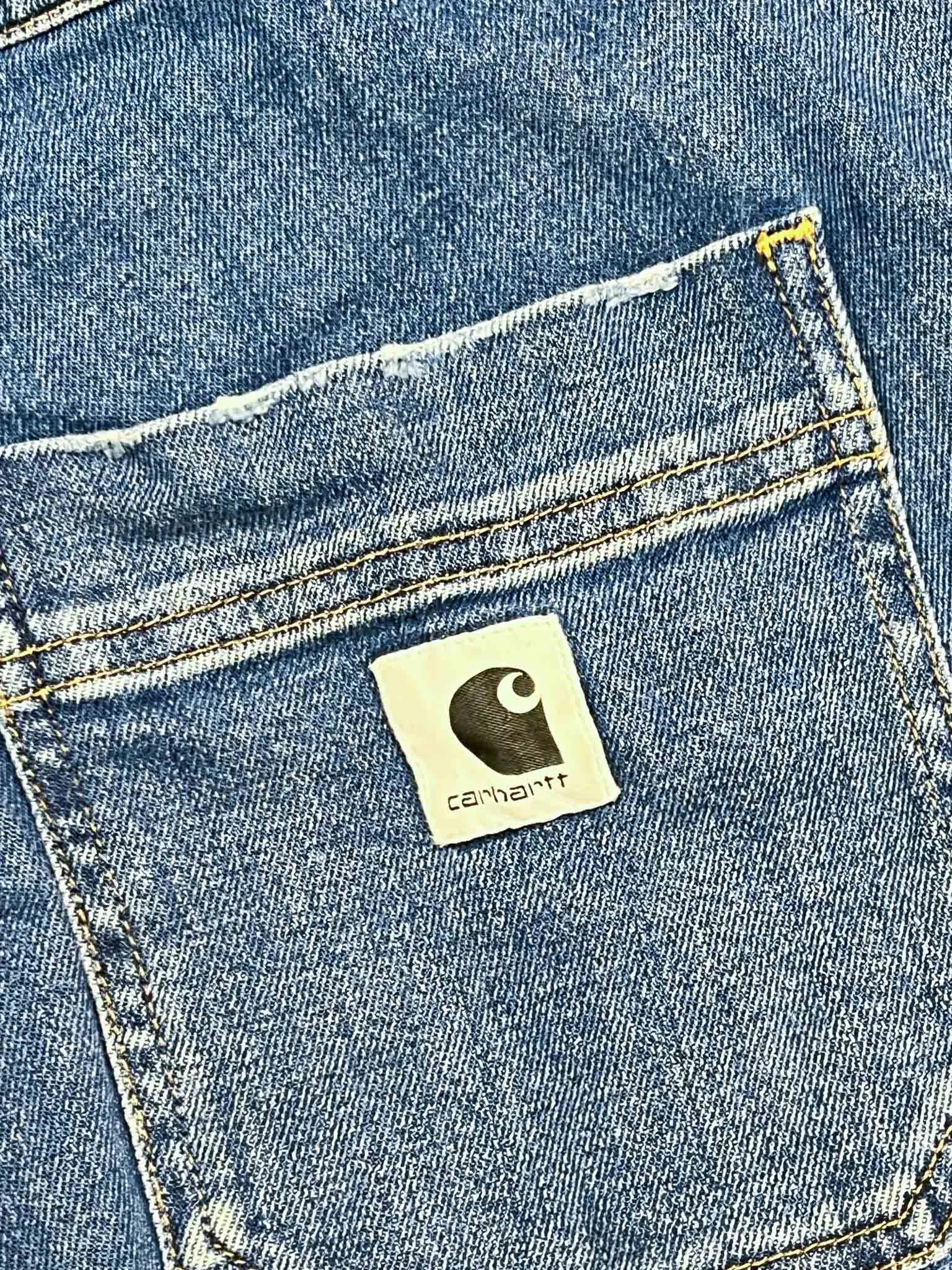 Size S | Carhartt Mid Wash Denim Camden Coverall