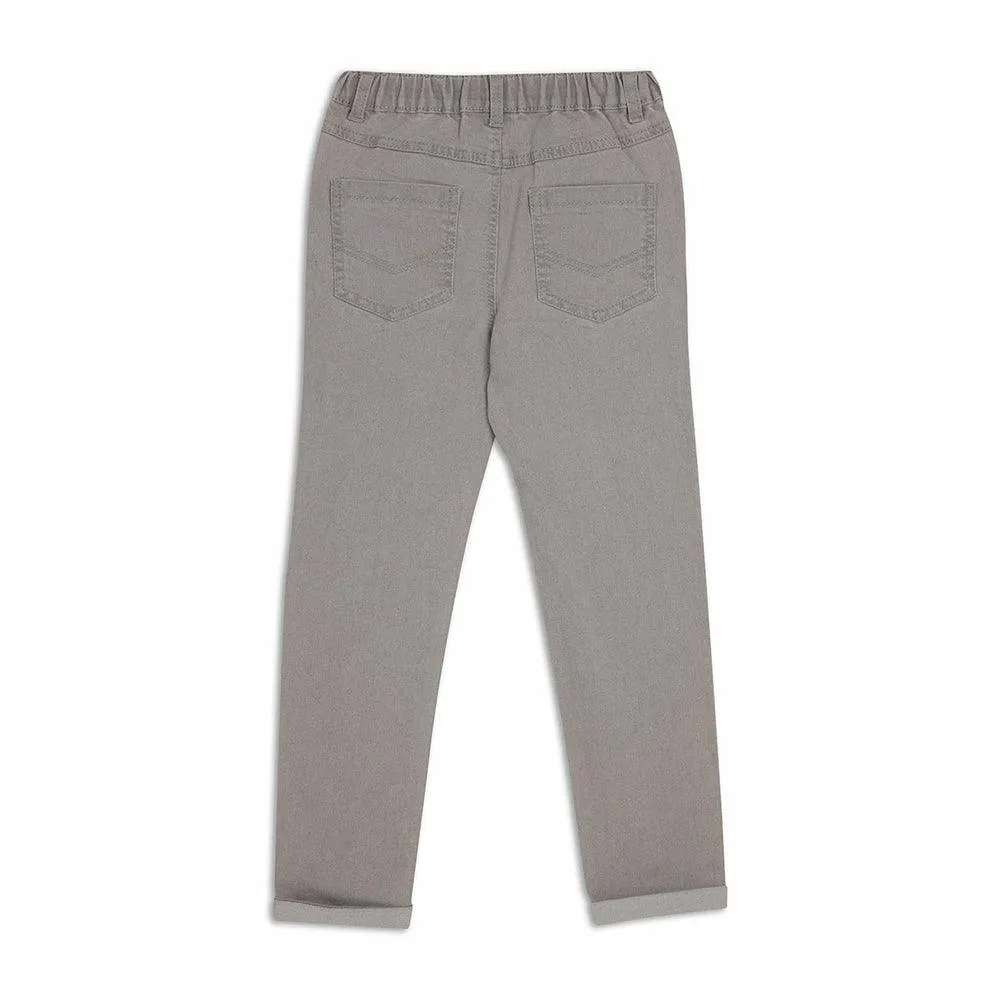 Skinny Denim Jeans Light Grey