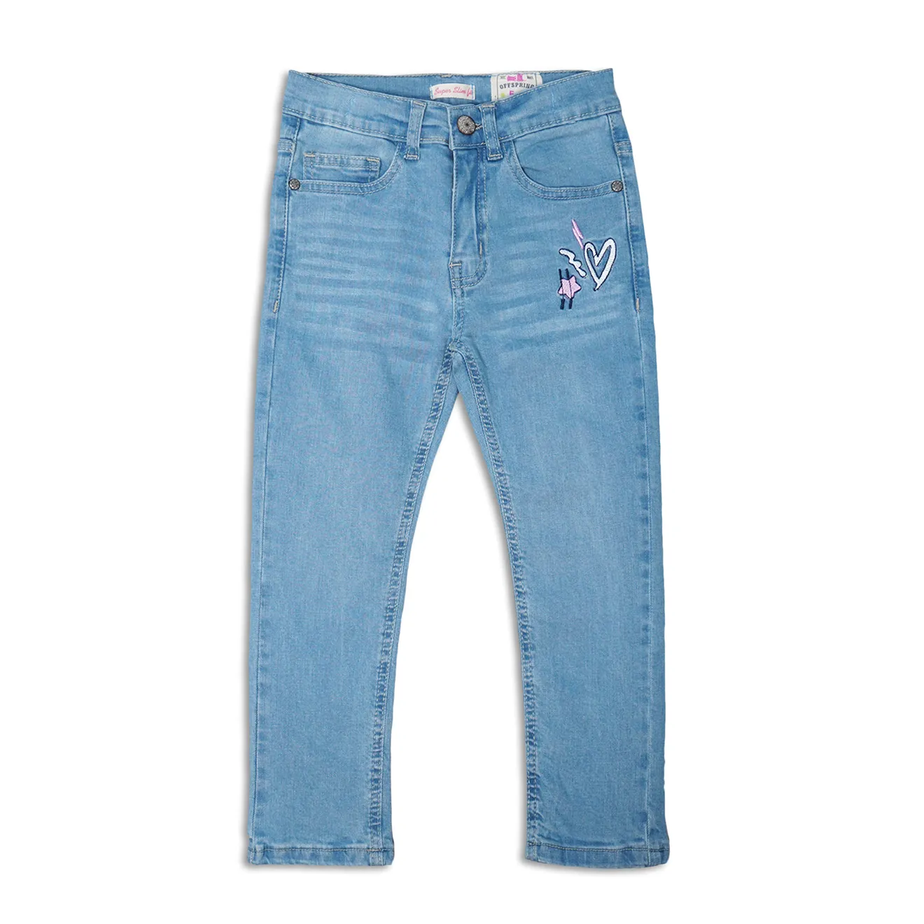 Sky Blue Super Slim Jeans