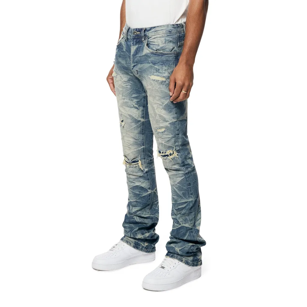 Stacked Essential Jeans - Hunter Blue