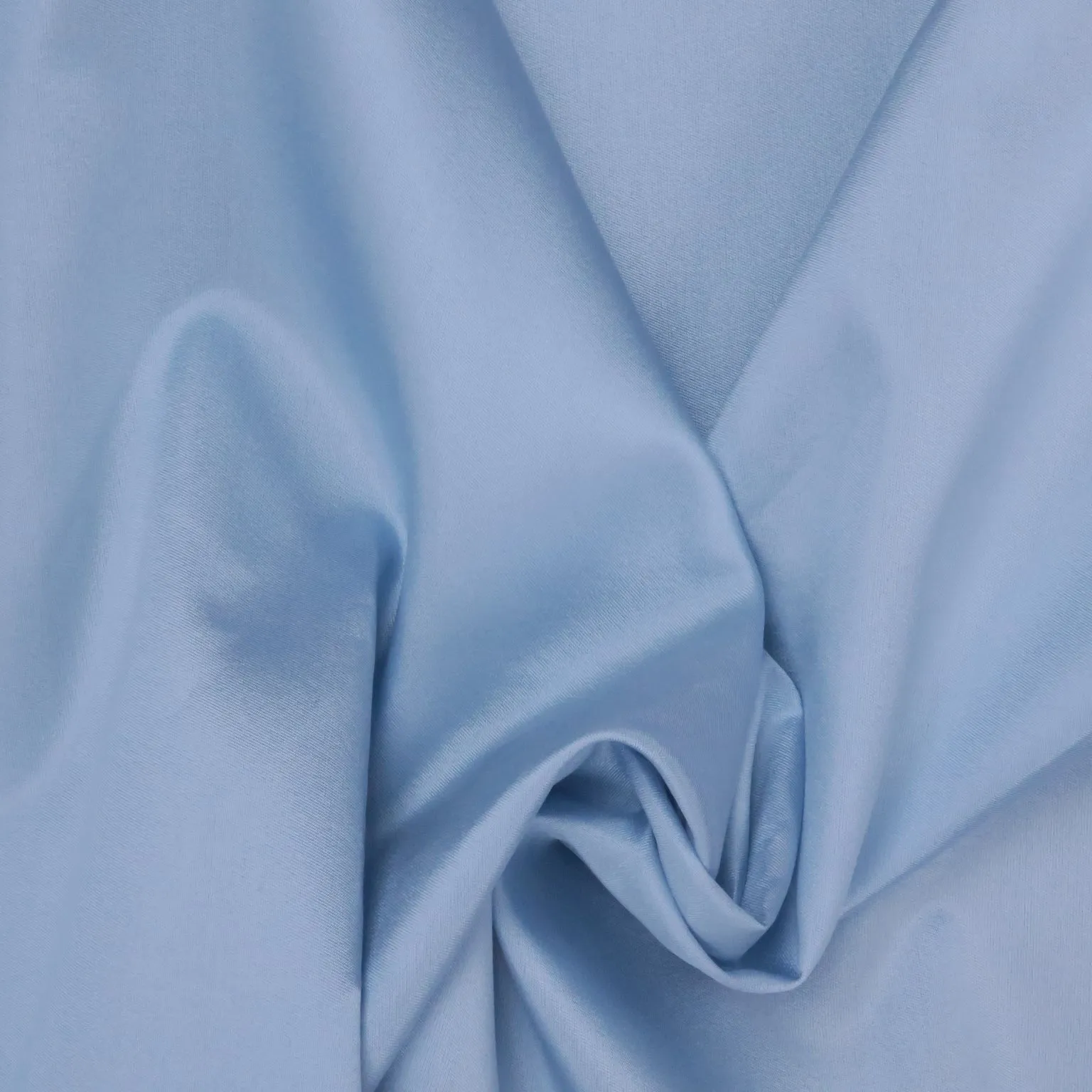 Steel Blue Serenade Solid Silk & Wool Blend Fabric