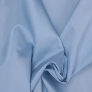 Steel Blue Serenade Solid Silk & Wool Blend Fabric