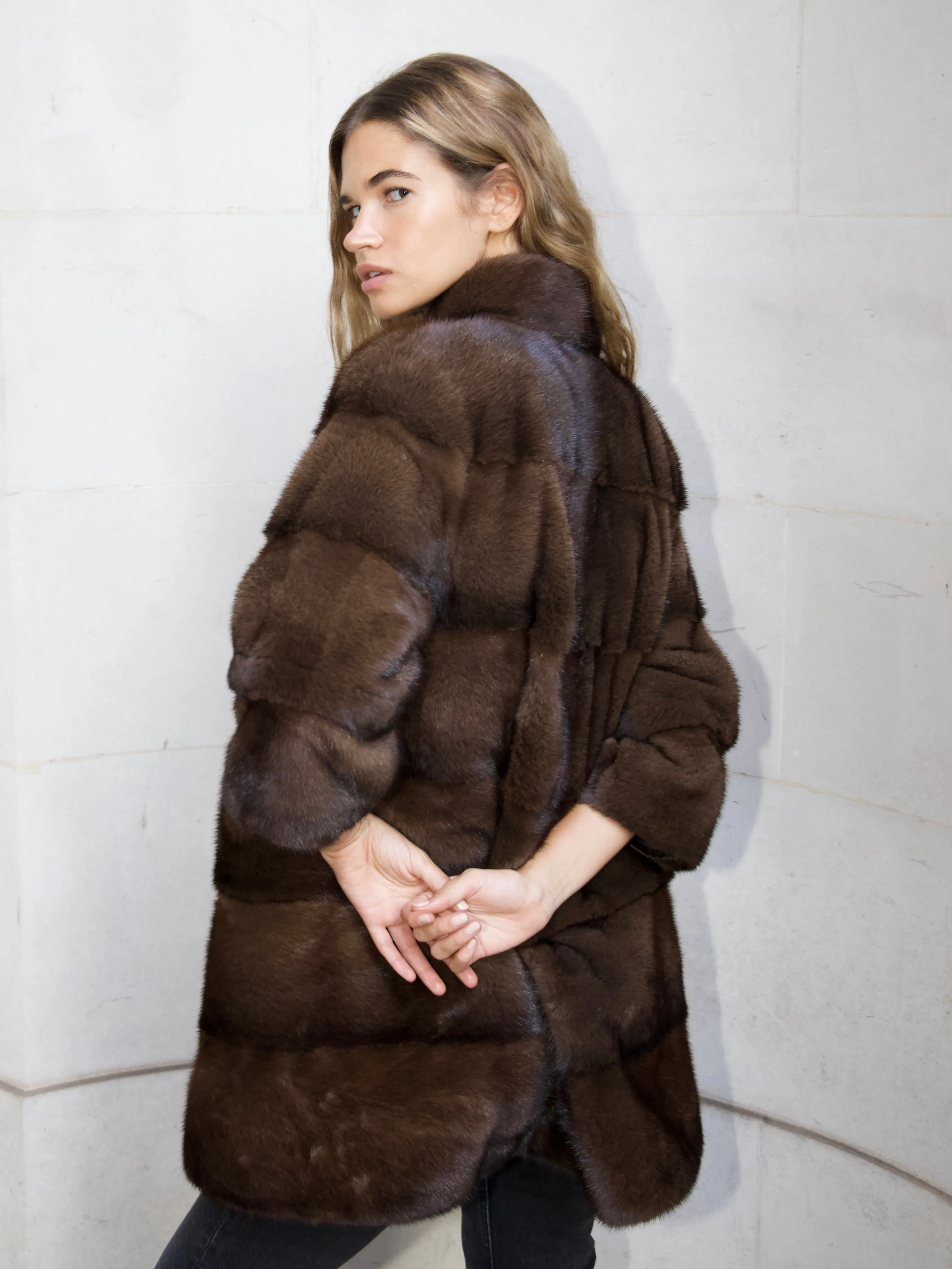 The Charlotte 6 in 1 Coat Chocolate Brown