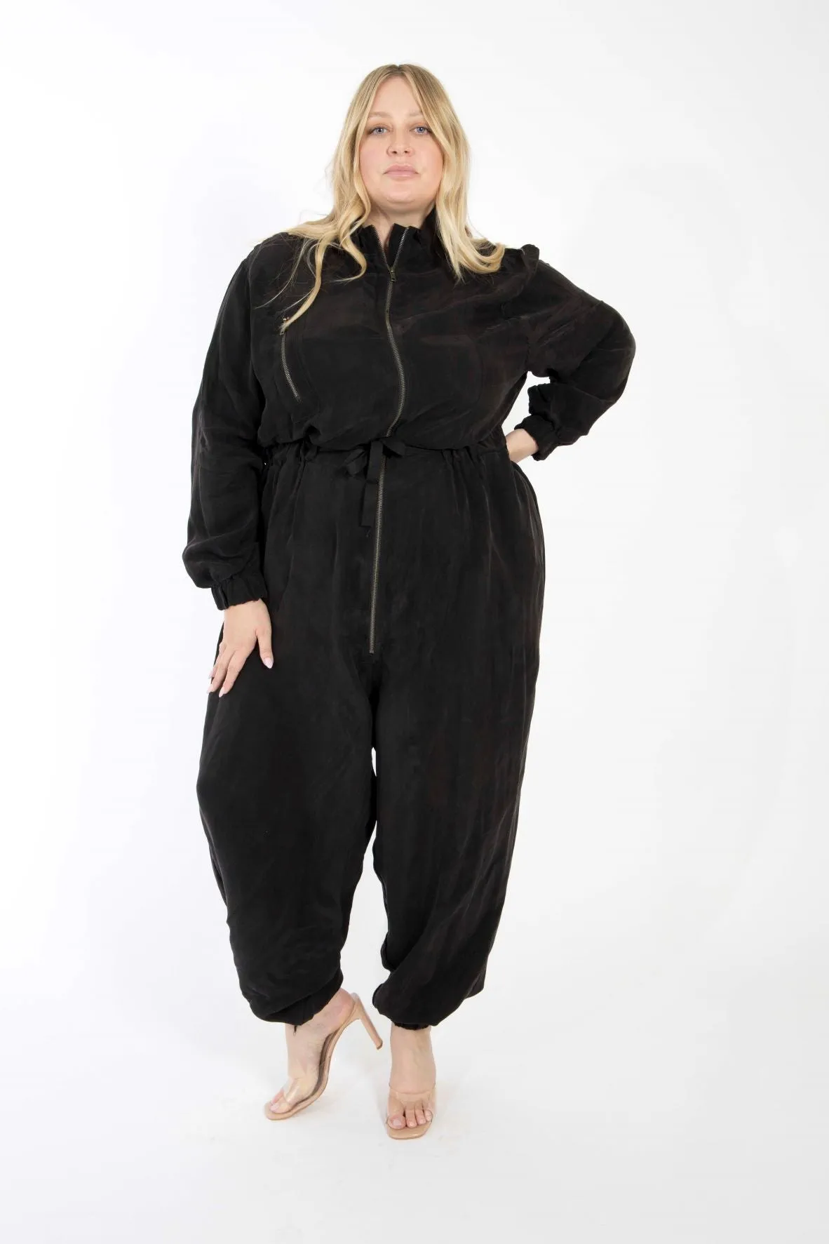 The Flightsuit - Cupro Jumpsuit