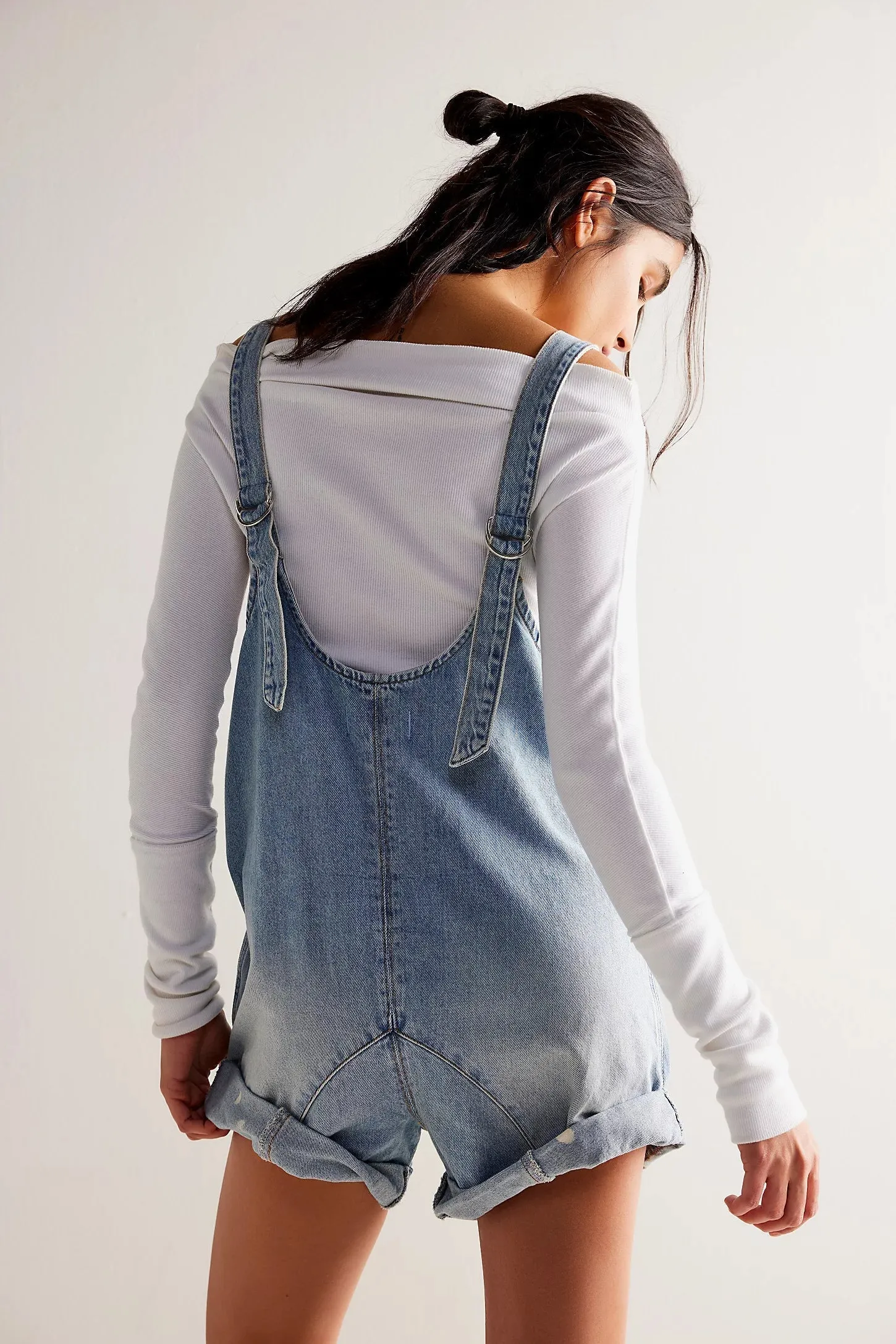 The High Roller Shortall by Free People - Bright Eyes