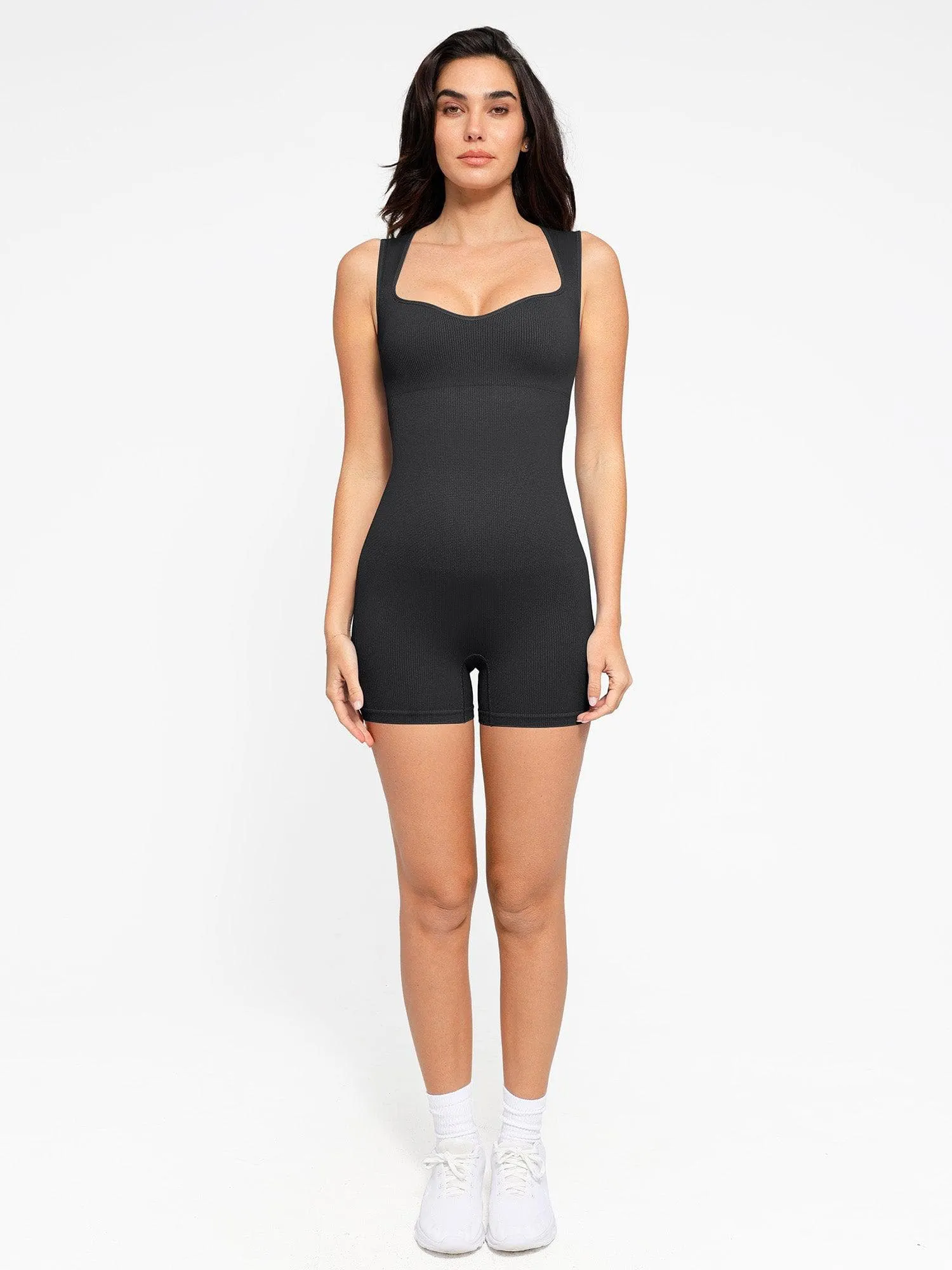 The Shapewear Romper Seamless Sweetheart Neckline For Insiders