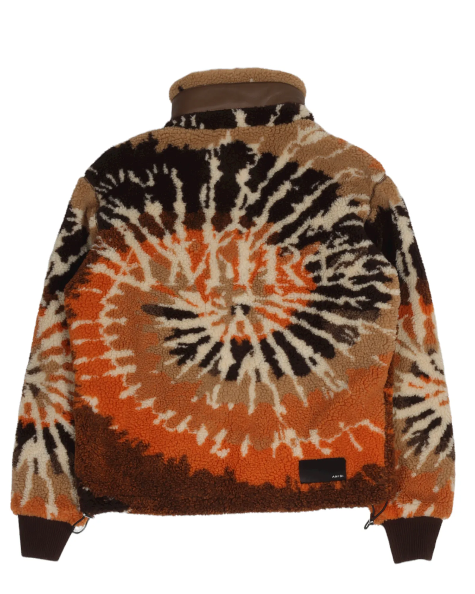 Tie-Dye Fleece Track Jacket