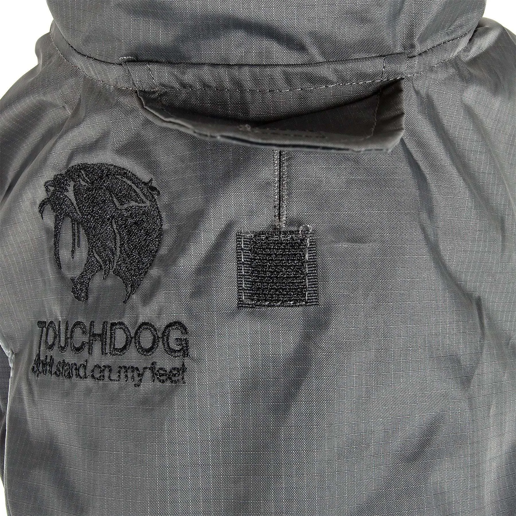 Touchdog Subzero-Storm Waterproof Dog Coat-Black