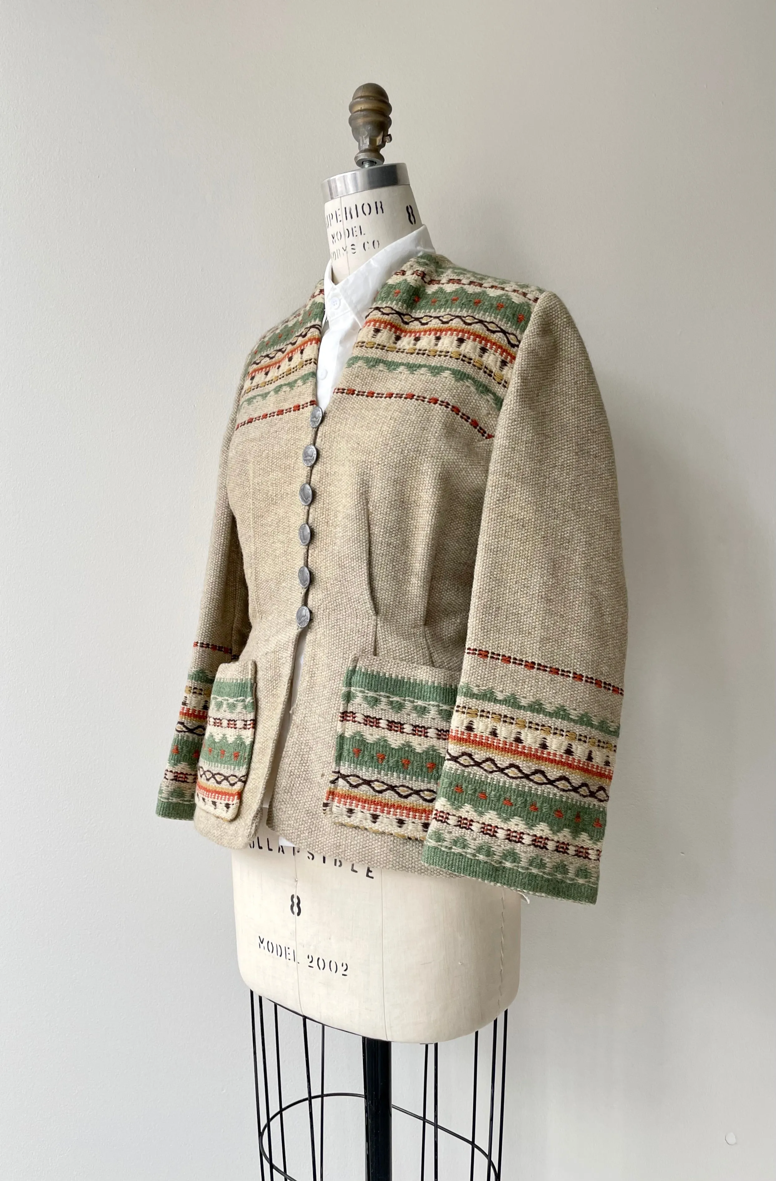 Tynsetjakken Woven Wool Jacket