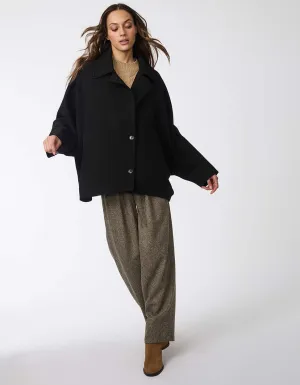 Urban Edge Wool Coat