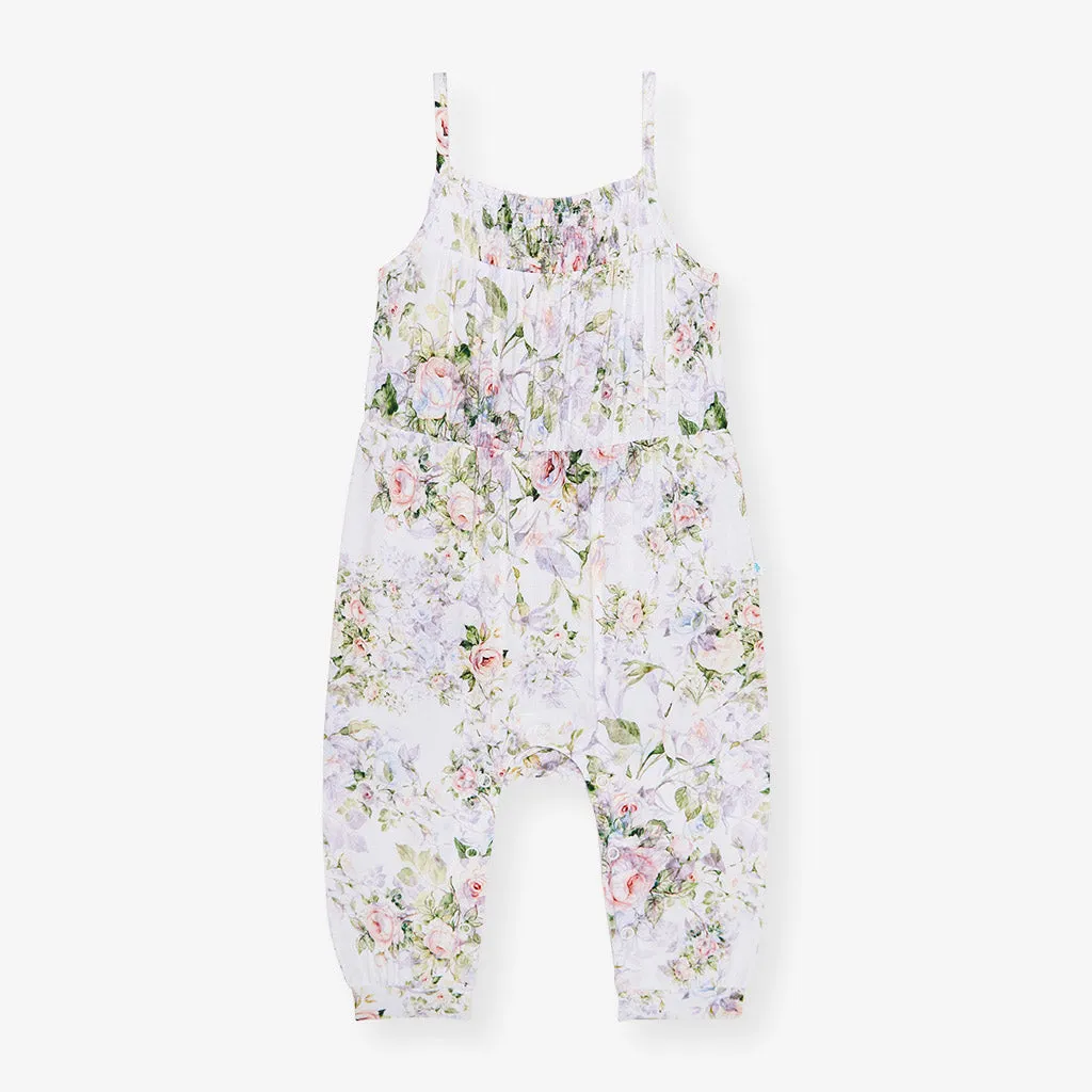 Vanna Sleeveless Smocked Jumpsuit