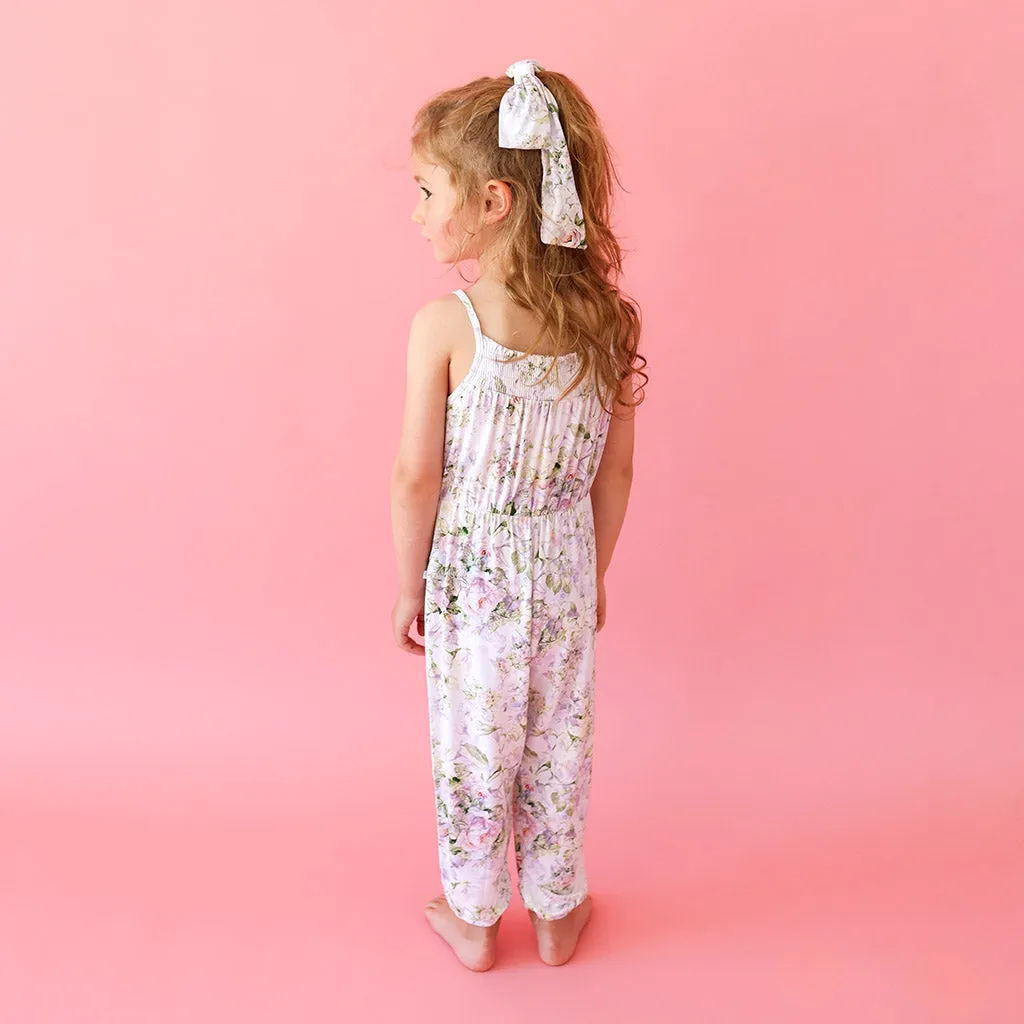 Vanna Sleeveless Smocked Jumpsuit