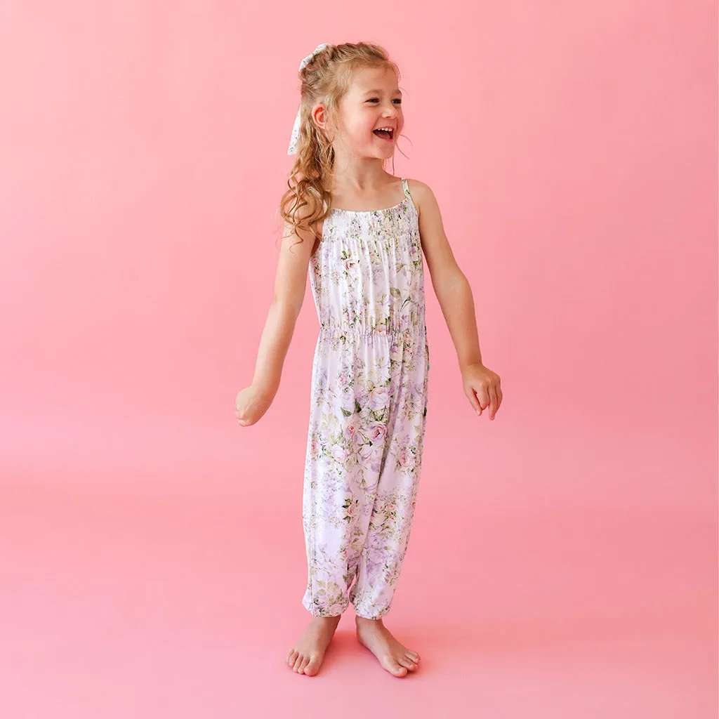 Vanna Sleeveless Smocked Jumpsuit