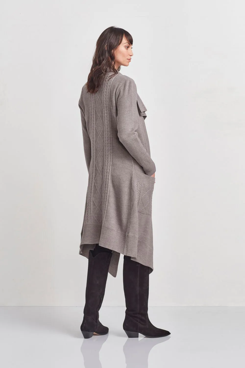 Verge Oasis Coat - Mushroom