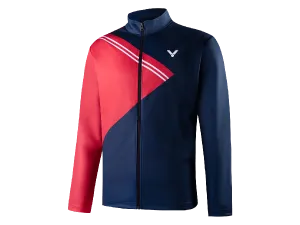 Victor J-25601D Unisex Track Jacket [Red]