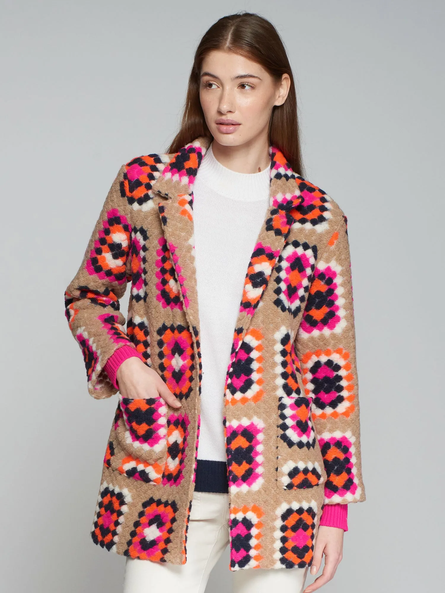 Vilagallo Crochet Coat