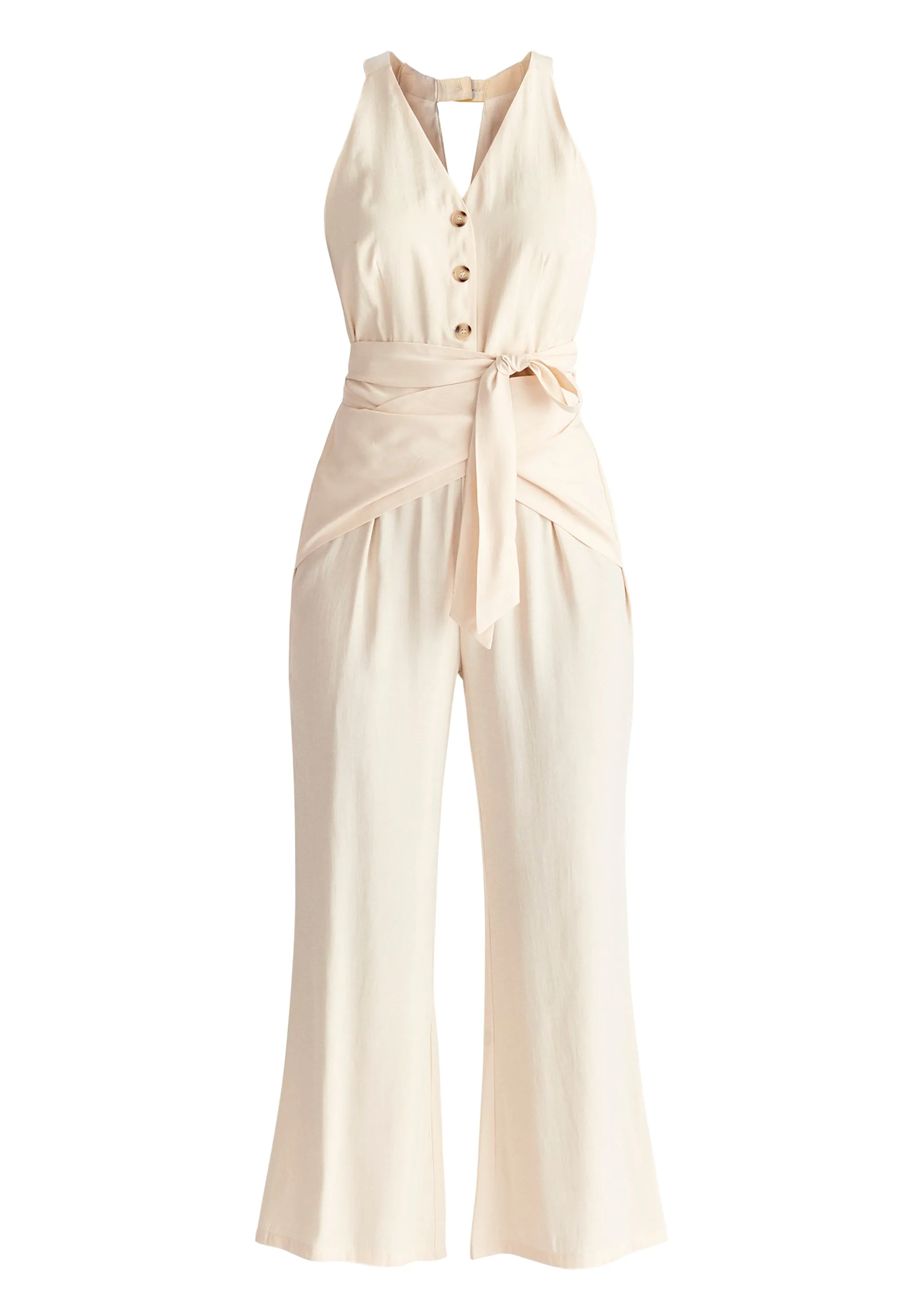 Waist Tie Jumpsuit